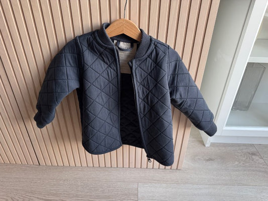 Dökkblár wheat jakki