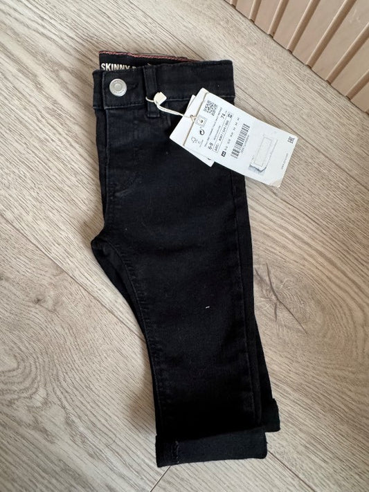 Svartar Zara gallabuxur