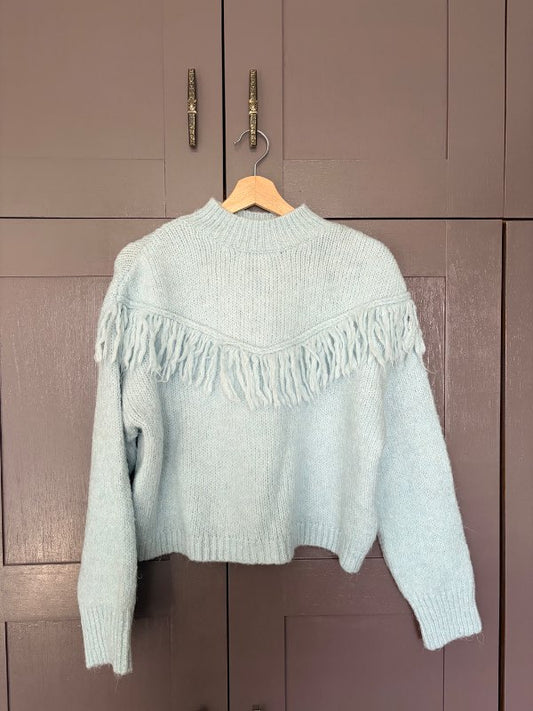 RESERVED blue sweater