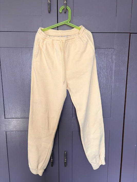 H&M sweatpants yellow