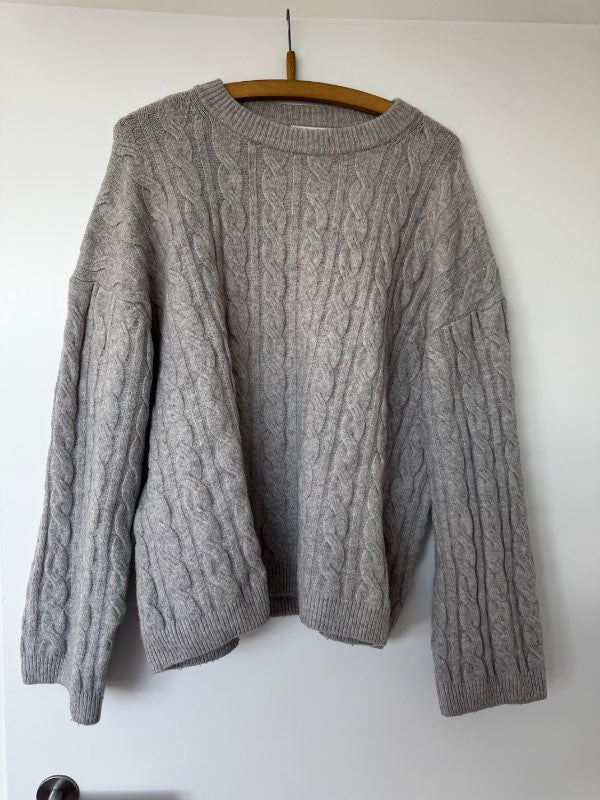 Beige Knitwear