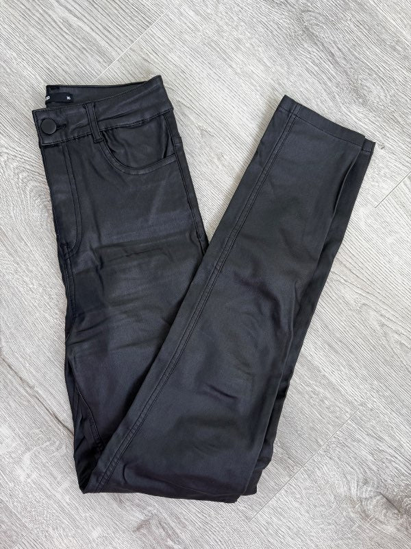 Black Leather Pants