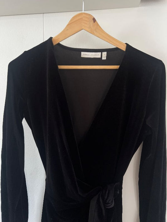 In wear velvet kjóll