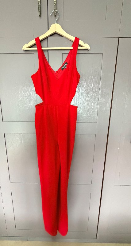 JUMPSUIT red