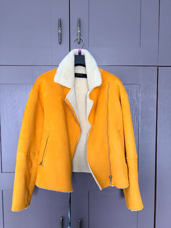 ZARA jacket yellow