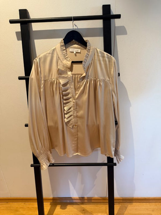 Blússa beige CONTINUE