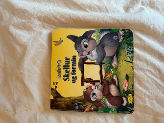 Disney bók (skellur og formin)