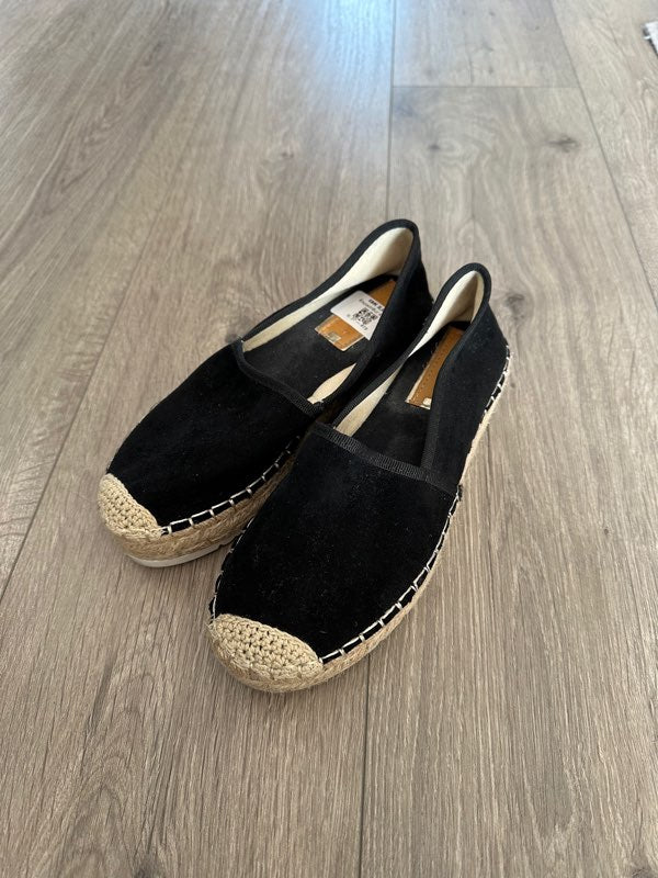 Espadrillur svartir