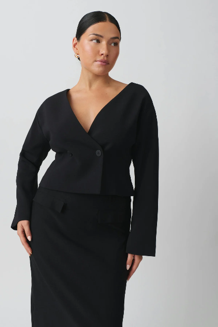 Gina tricot blazer svartur