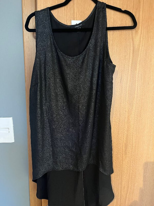 G.svartur glimmerkjóll