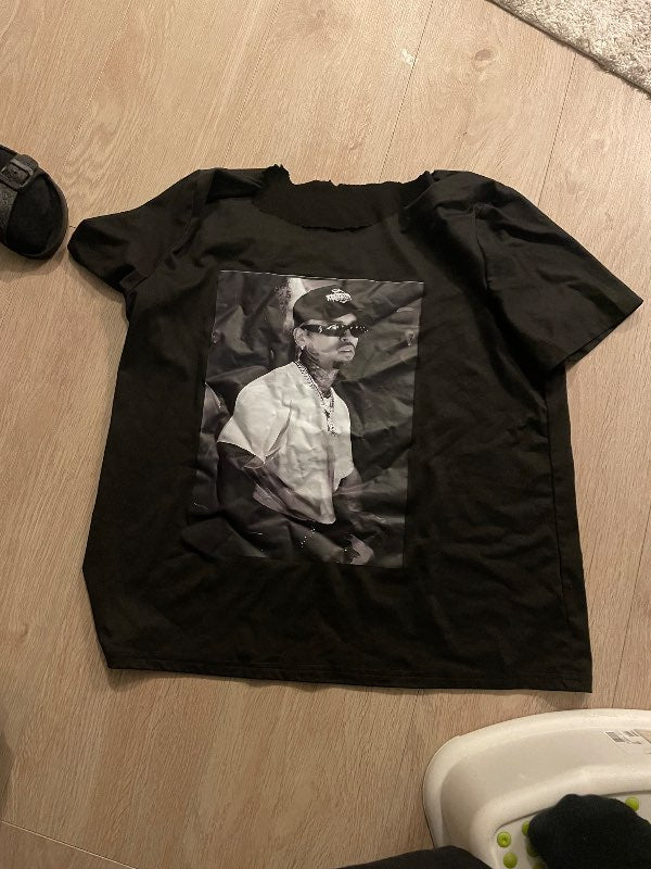 ChrisBrown black and white