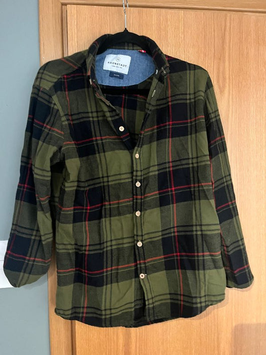 V.Köflótt skyrta Kronstadt