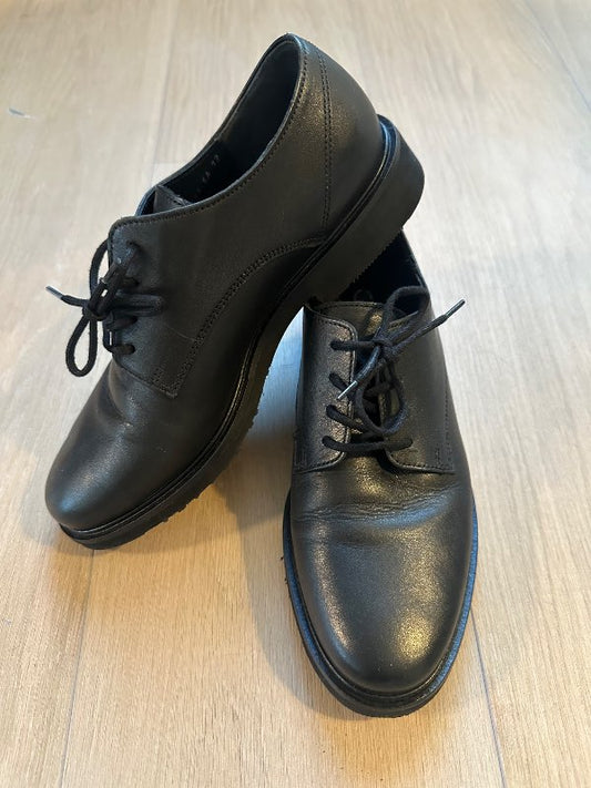 Gabor black leather shoes