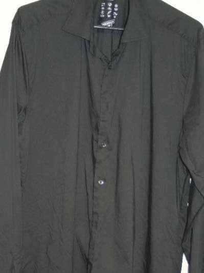 Skyrta svört slim fit