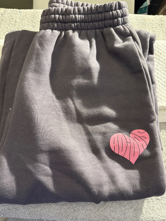 Adidas buxur gráar s: S