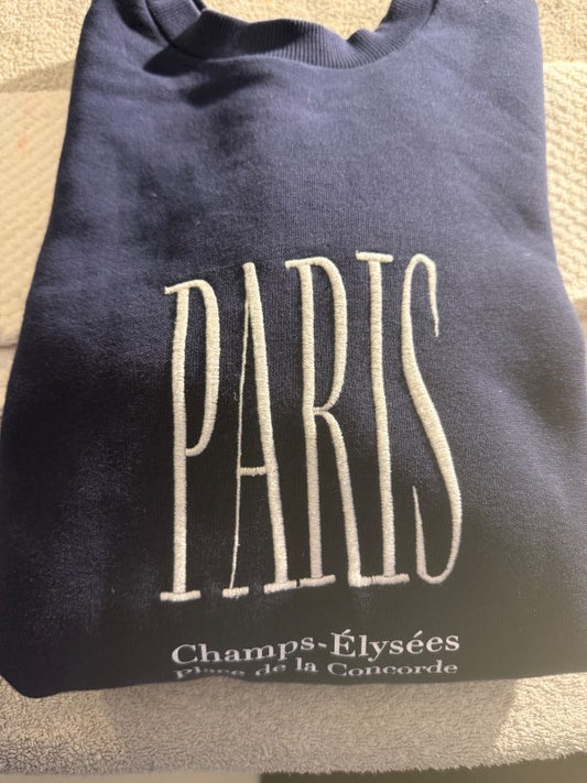 Gina triqot Paris peysa s: S