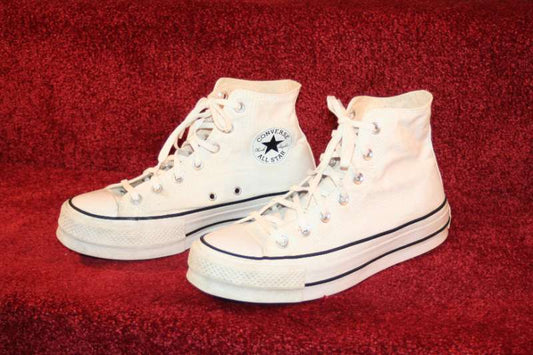Converse skór hvítir