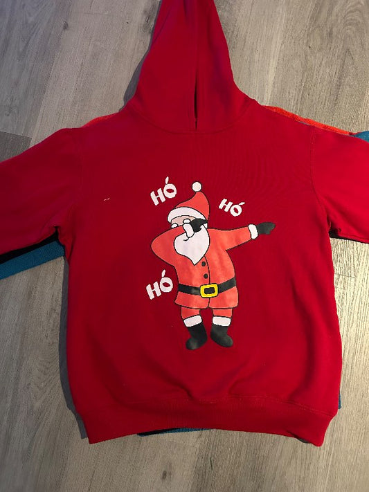 Rauð jólahettupeysa