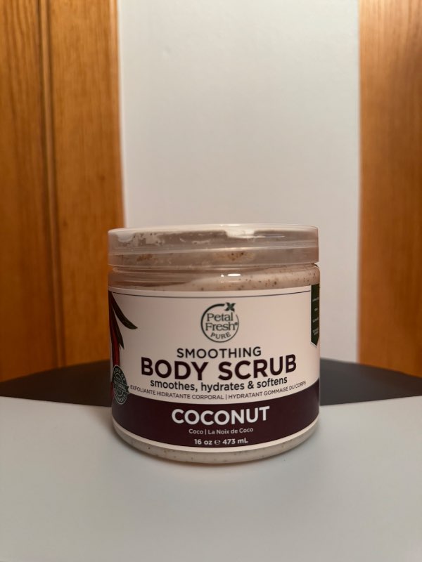 Coconut body scrub