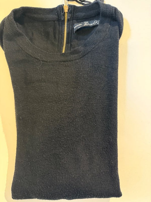 zara knit svart
