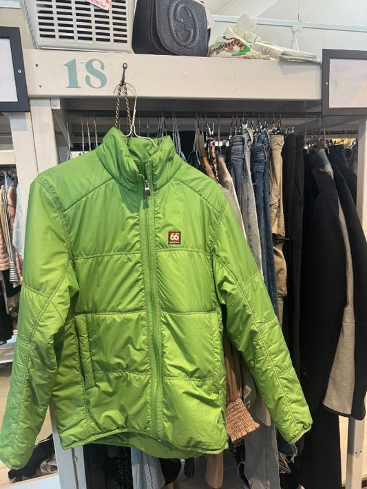 66 græn úlpa