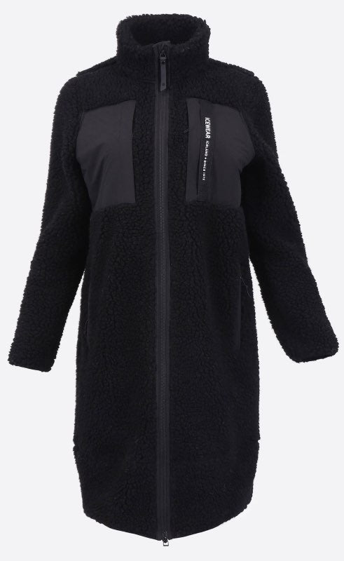 IceWear Hergilsey teddy fleece cardigan coat