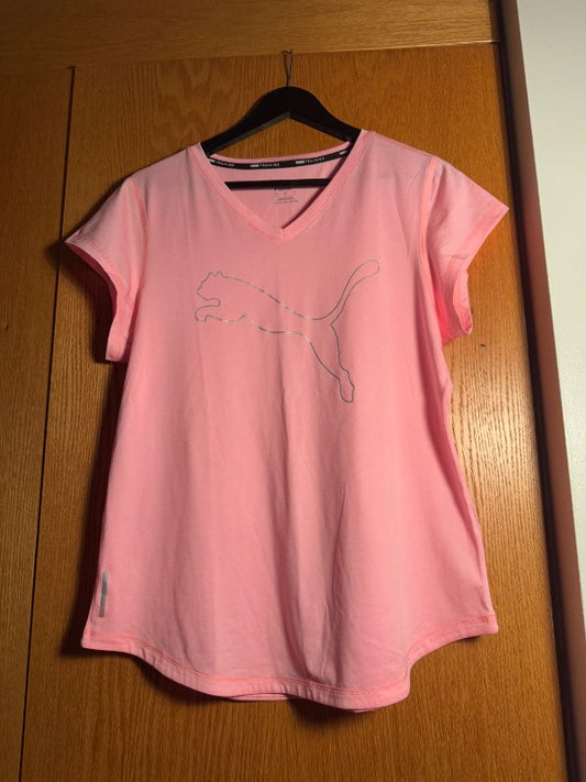 Puma training pink tshirt