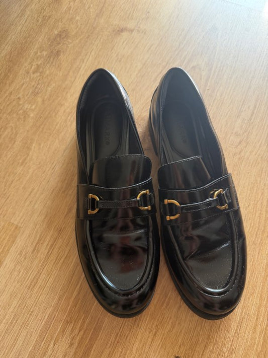 Black loafer