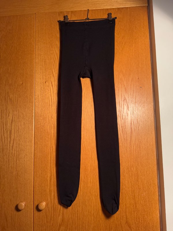 Black base thick stockings