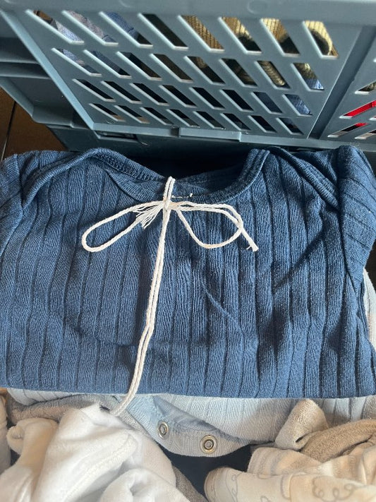 3x langerma samfellur í pakka