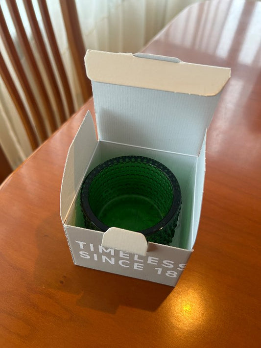 Iittala grænn kertastjaki