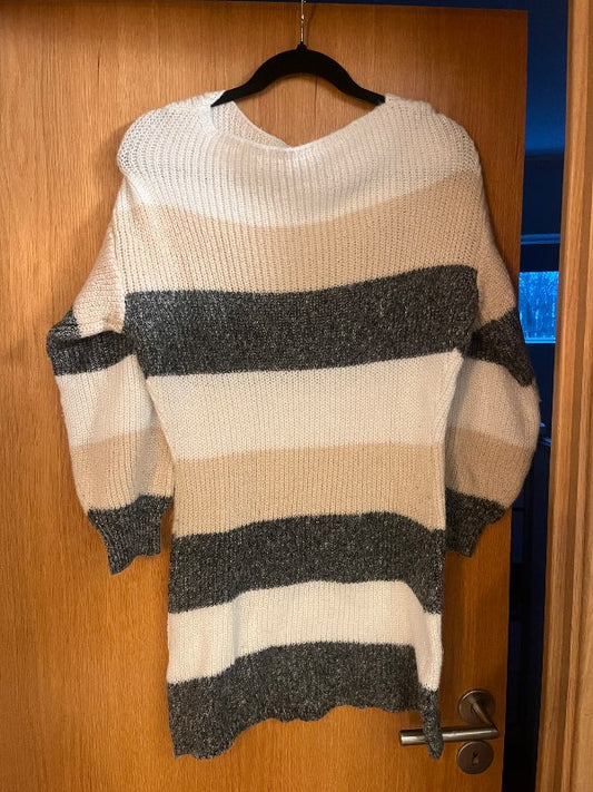 V.Síð peysa marglit