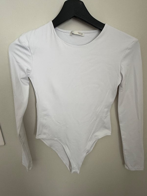 ZARA white bodysuit