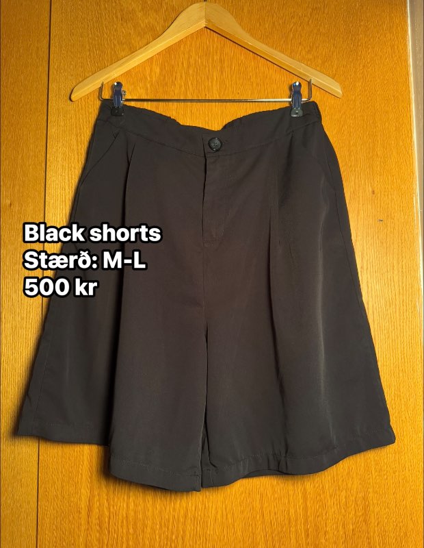 Black shorts