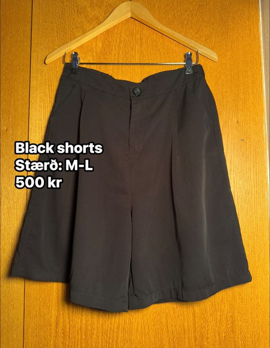 Black shorts