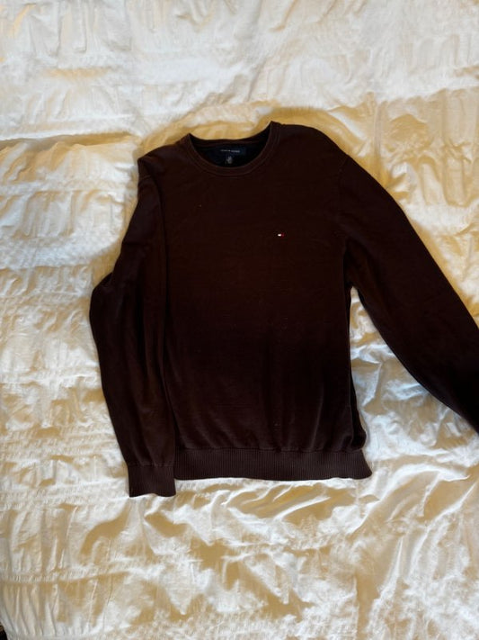 Brún Tommy Hilfiger Peysa