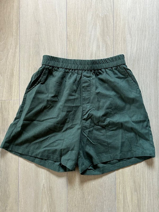 New viscose/linen shorts