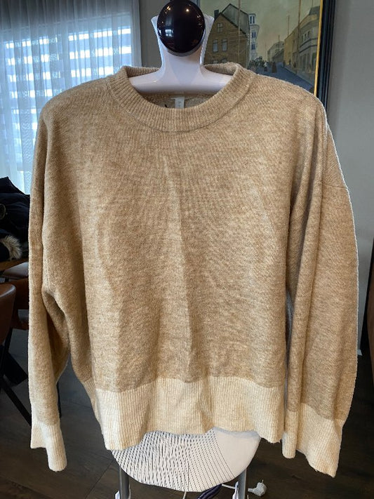 H&M brown and cream color