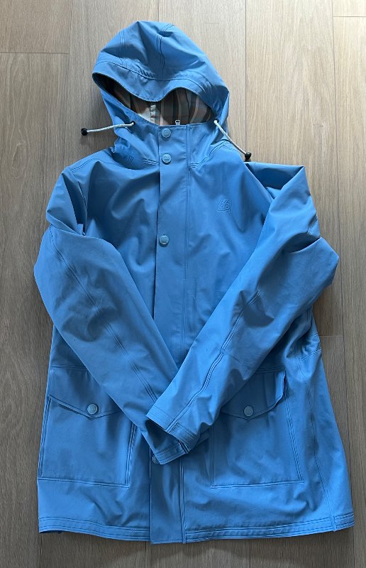 66N raincoat blue