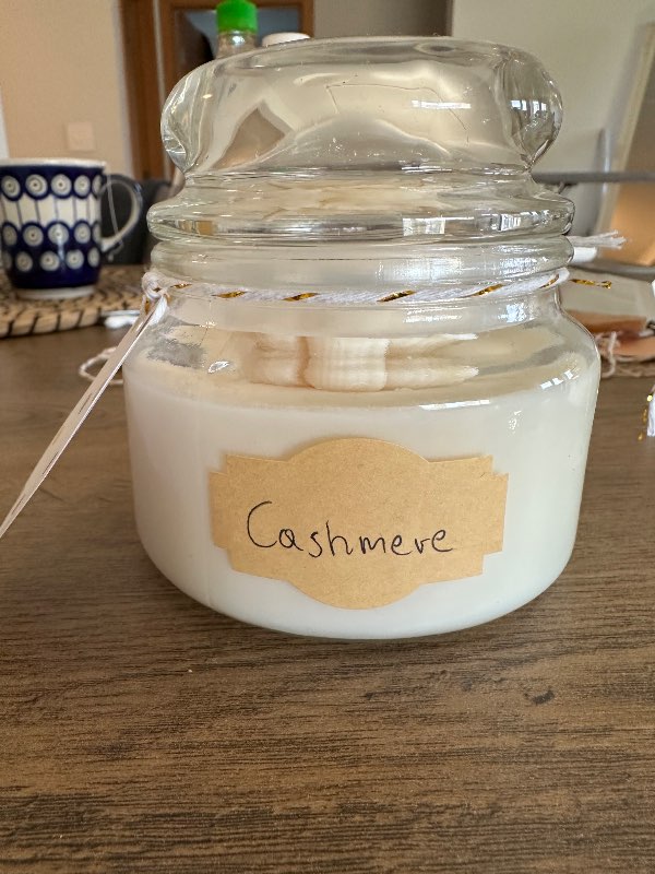 Handmade candle Cashmere soy wax