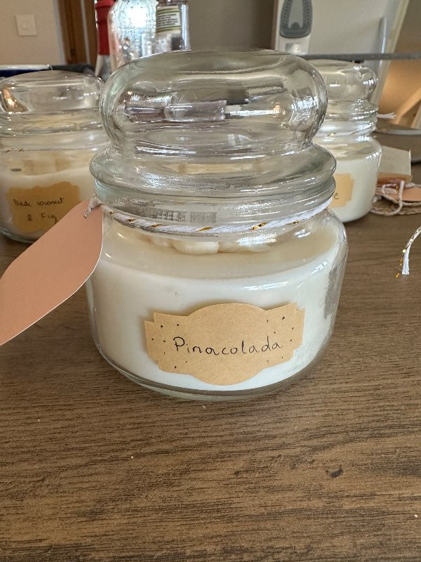 Handmade candle Pinacolada soy wax