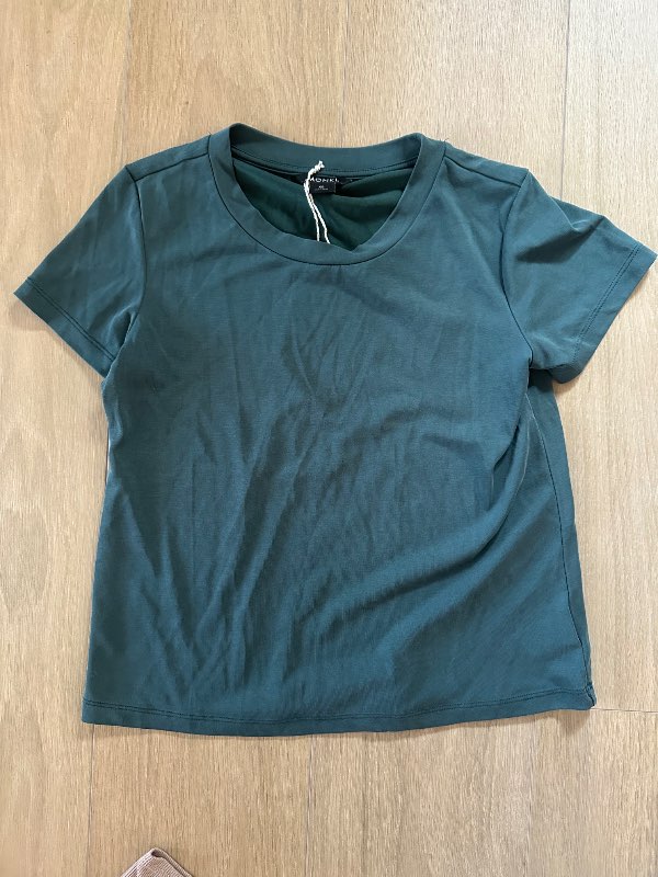 Monki top turquoise XS