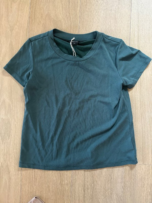 Monki top turquoise XS