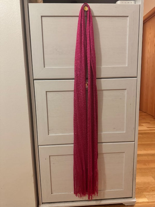 Pink party scarf