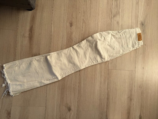 Stradivarius ljósar gallabuxur