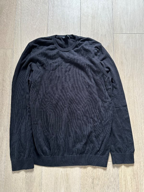 Cotton sweater black