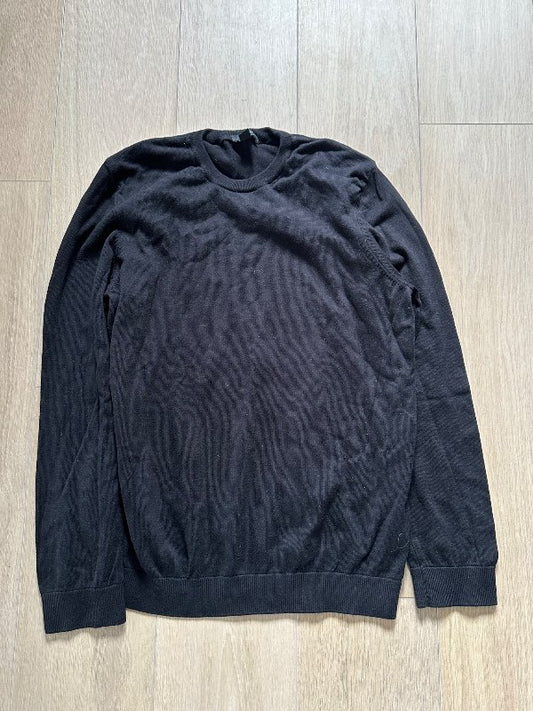 Cotton sweater black