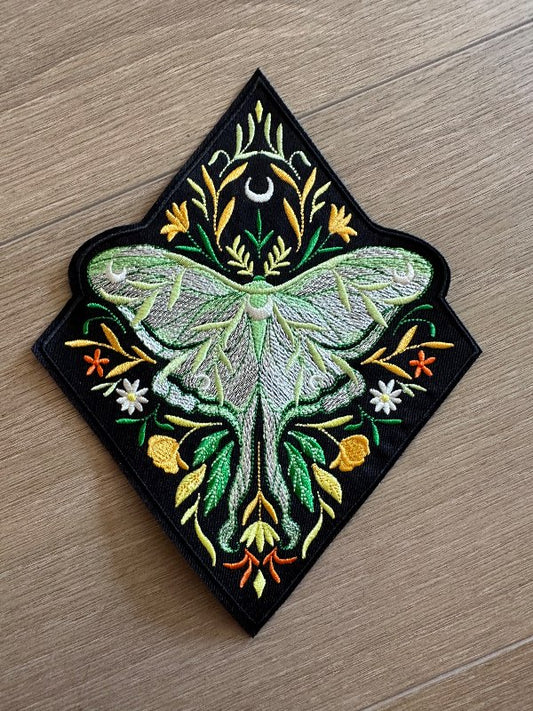 Clothig patch butterfly