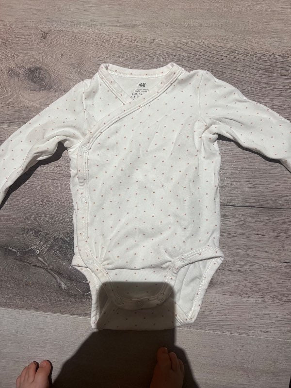 Samfella síð doppótt H&M