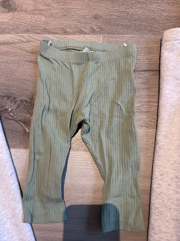 Leggings grænar H&M